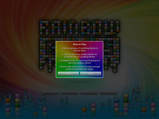Screenshot #6 pour Rainbow Blocks
