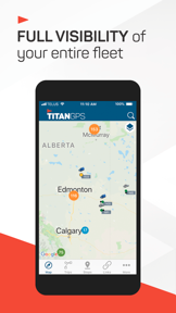 Titan GPS Fleet screenshot