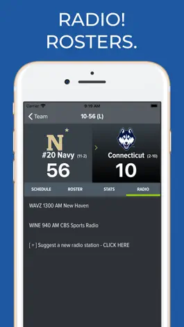 Game screenshot Connecticut Football Schedules apk