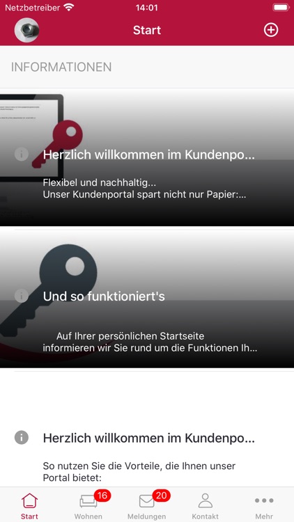 Kundenportal Joseph-Stiftung