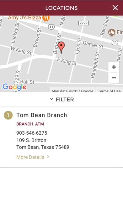 First Natl. Bank – Tom Bean Screenshot