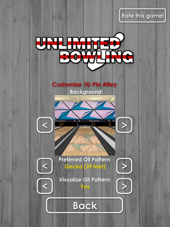 Unlimited Bowling iPad screenshot 6 - Games app