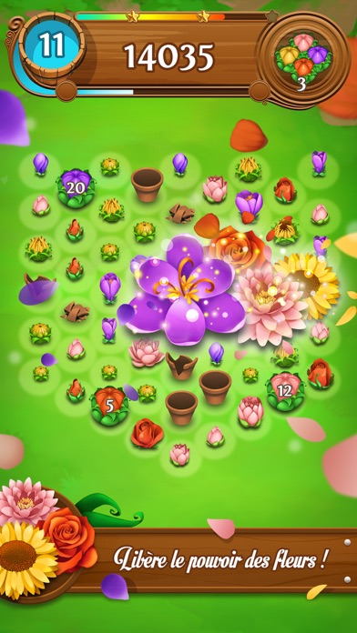 Screenshot #3 pour Blossom Blast Saga