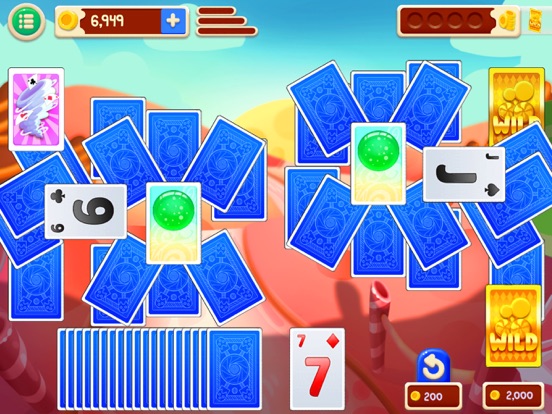 Screenshot #5 pour Solitaire Candy Tripeaks