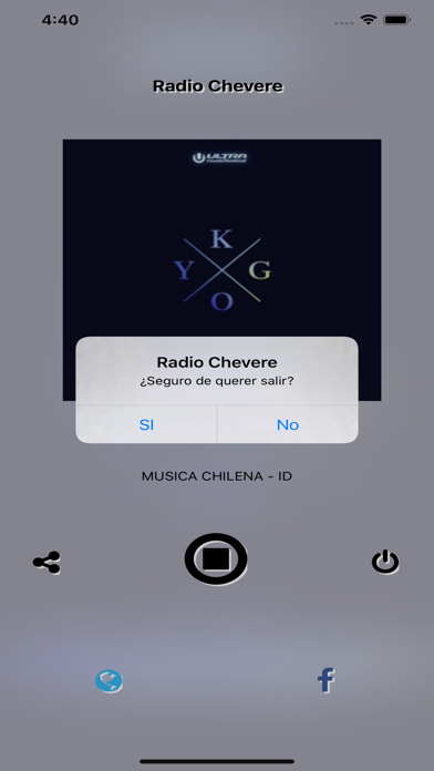Radio Chévere iPhone screenshot 5 - Entertainment app