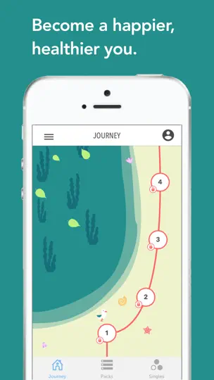 Screenshot von Present - Meditation App auf dem iPhone 3