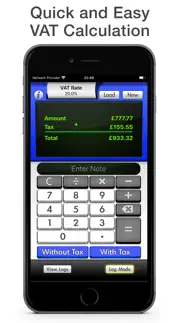 v.a.t. calculator pro - tax me iphone screenshot 1