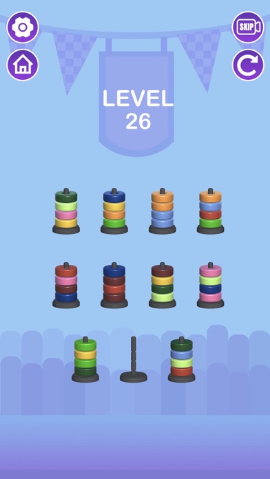Screenshot #2 pour Hoop Sort - Brain Puzzle Game