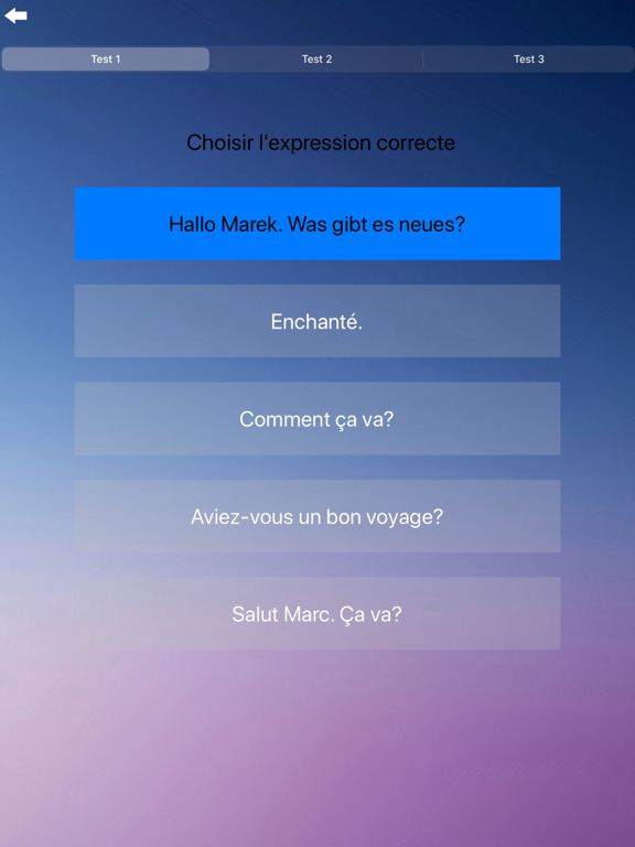 Je Parle ALLEMAND Audio cours iPad screenshot
