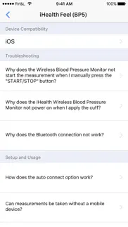 connect app for ihealth next iphone screenshot 2