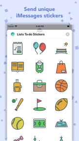 Lists To-do screenshot