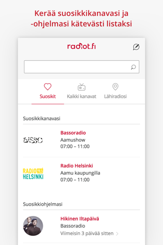 Radiot.fi screenshot 4