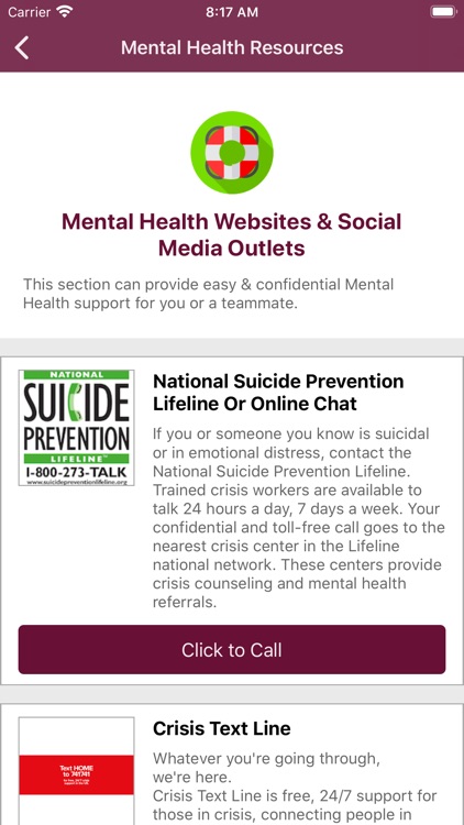 Athlete Mental Health Link screenshot-4