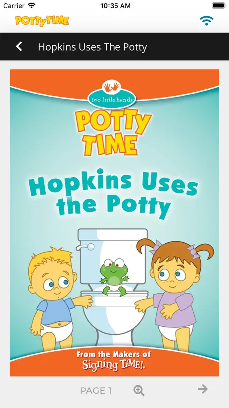 Potty Training Time