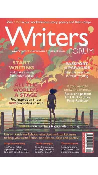 Writers' Forum Magazine Screenshot