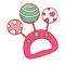 JIKASO-There are many iMessage stickers for children's clothing and toys, and many cute shapes