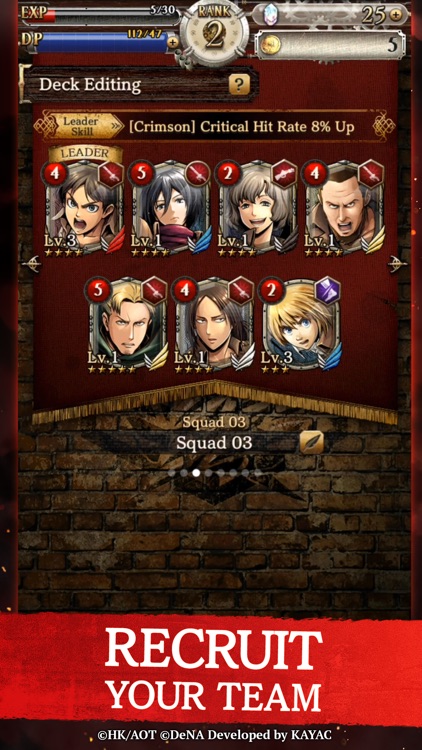 Attack on Titan TACTICS screenshot-4