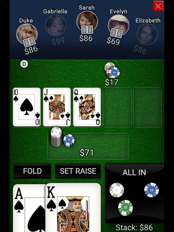 Screenshot #4 pour Offline Poker - Texas Holdem