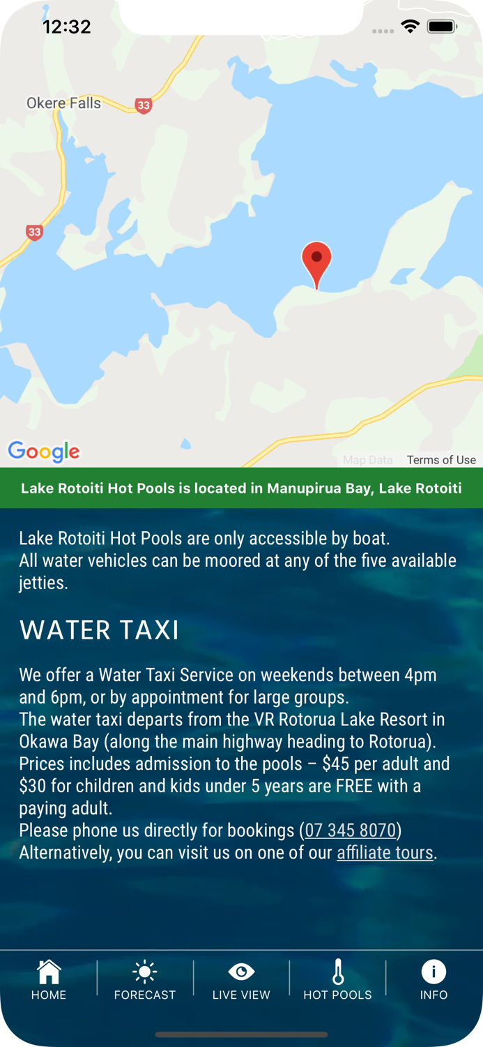 Lake Rotoiti Hot Pools