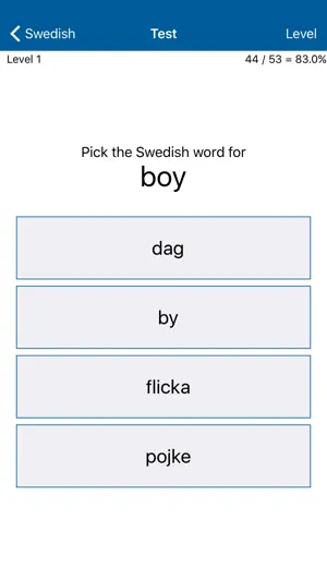 Liberation Philology Swedish screenshot 1
