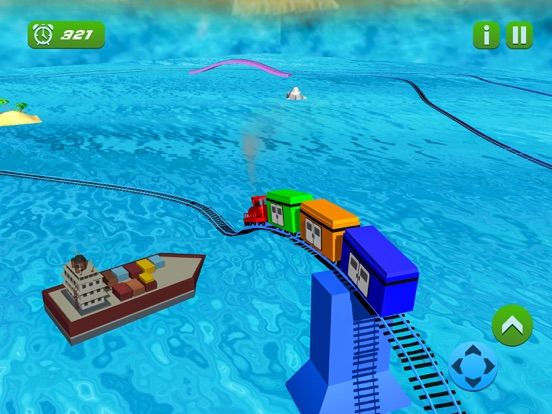 Island Train Transportation iPad screenshot