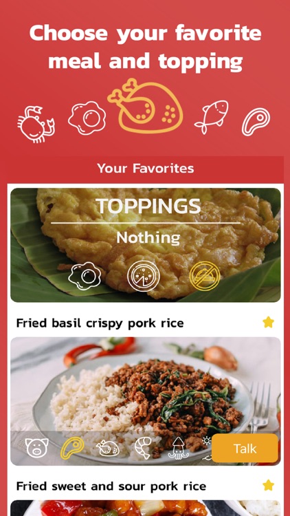 Talk Thai via app - Thai Food