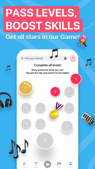 MuStar Kids Lip Sync Tik Game Screenshot