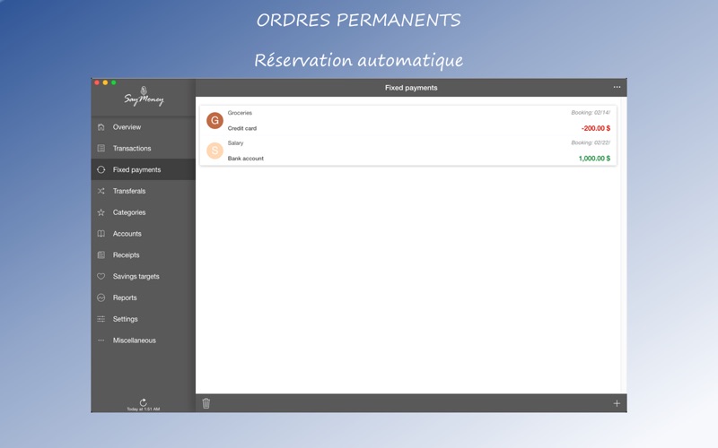 Screenshot #3 pour SayMoney Pro - Vos finances