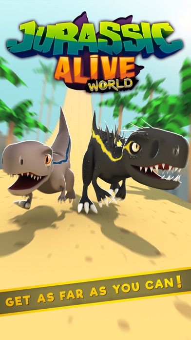 Screenshot #1 pour Jurassic Alive: World T-Rex