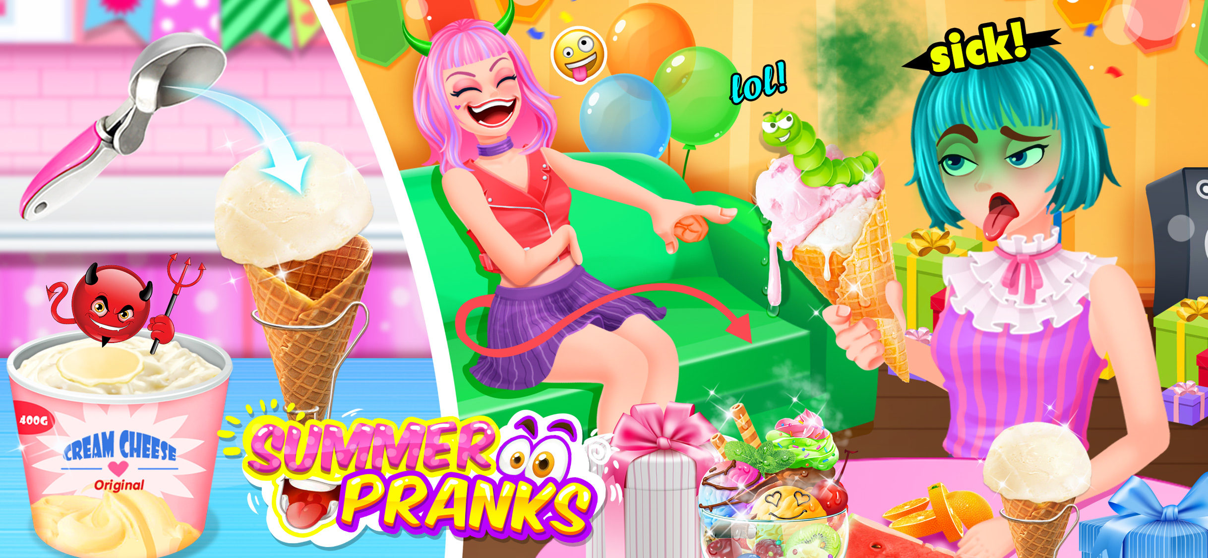 Summer Pranks - BFF Prank War screenshot 3
