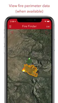 Fire Finder - Wildfire Info iphone bilder 2