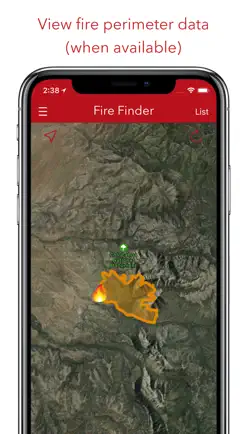Fire Finder - Wildfire Info iPhone image 3