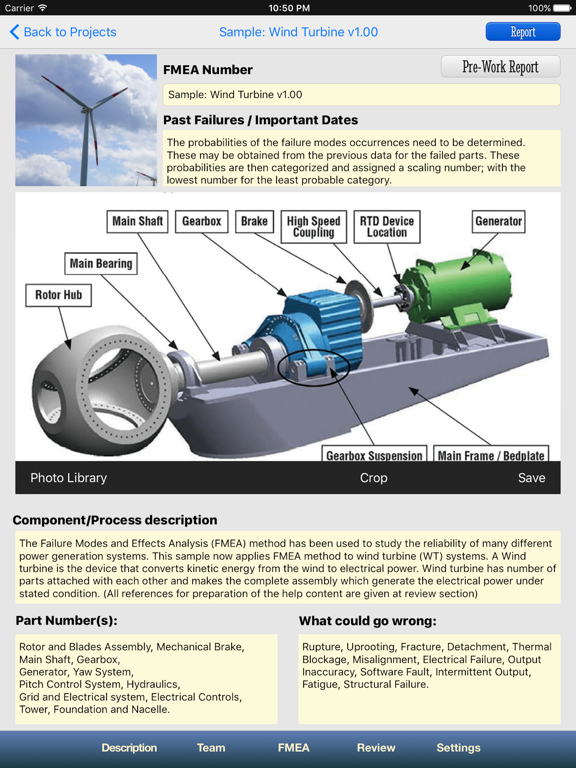 Screenshot #4 pour Engineering FMEA