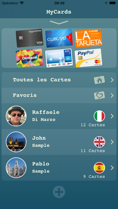 Screenshot #1 pour My Cards Pro - Portefeuille