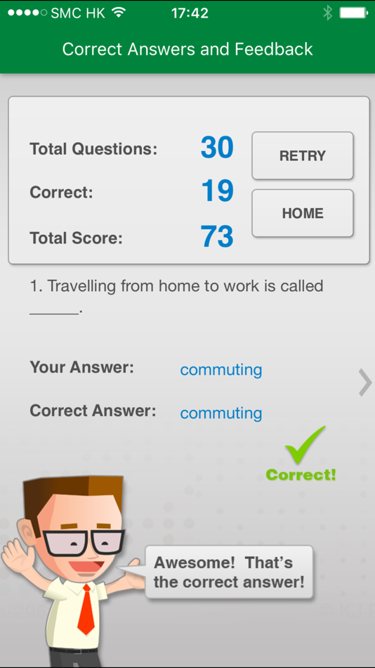 #3. Johnny Grammar Word Challenge (iOS) 由: British Council