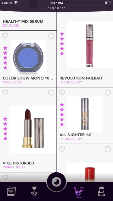 Facechart. Makeup & Looks screenshot 4