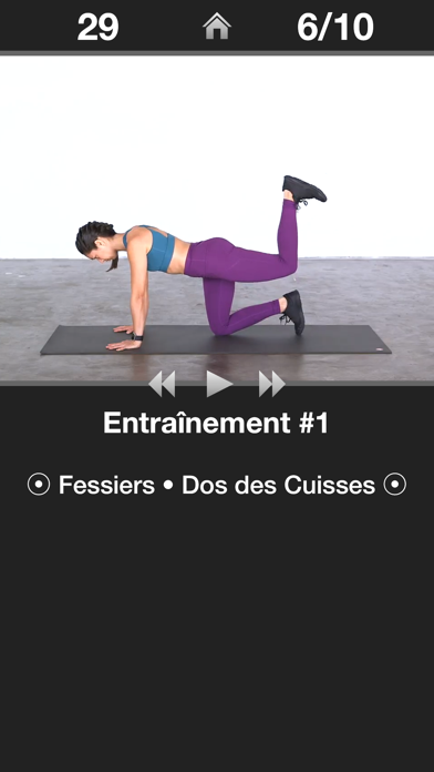 Screenshot #1 pour Exercices Quotidien Fessiers