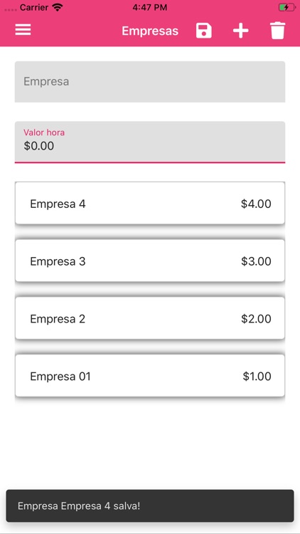 Controle Horas screenshot-3