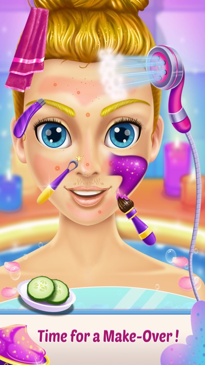 Fashion Cool Star Makeup Model