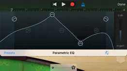 parametric equalizer iPhone Captures Décran 2