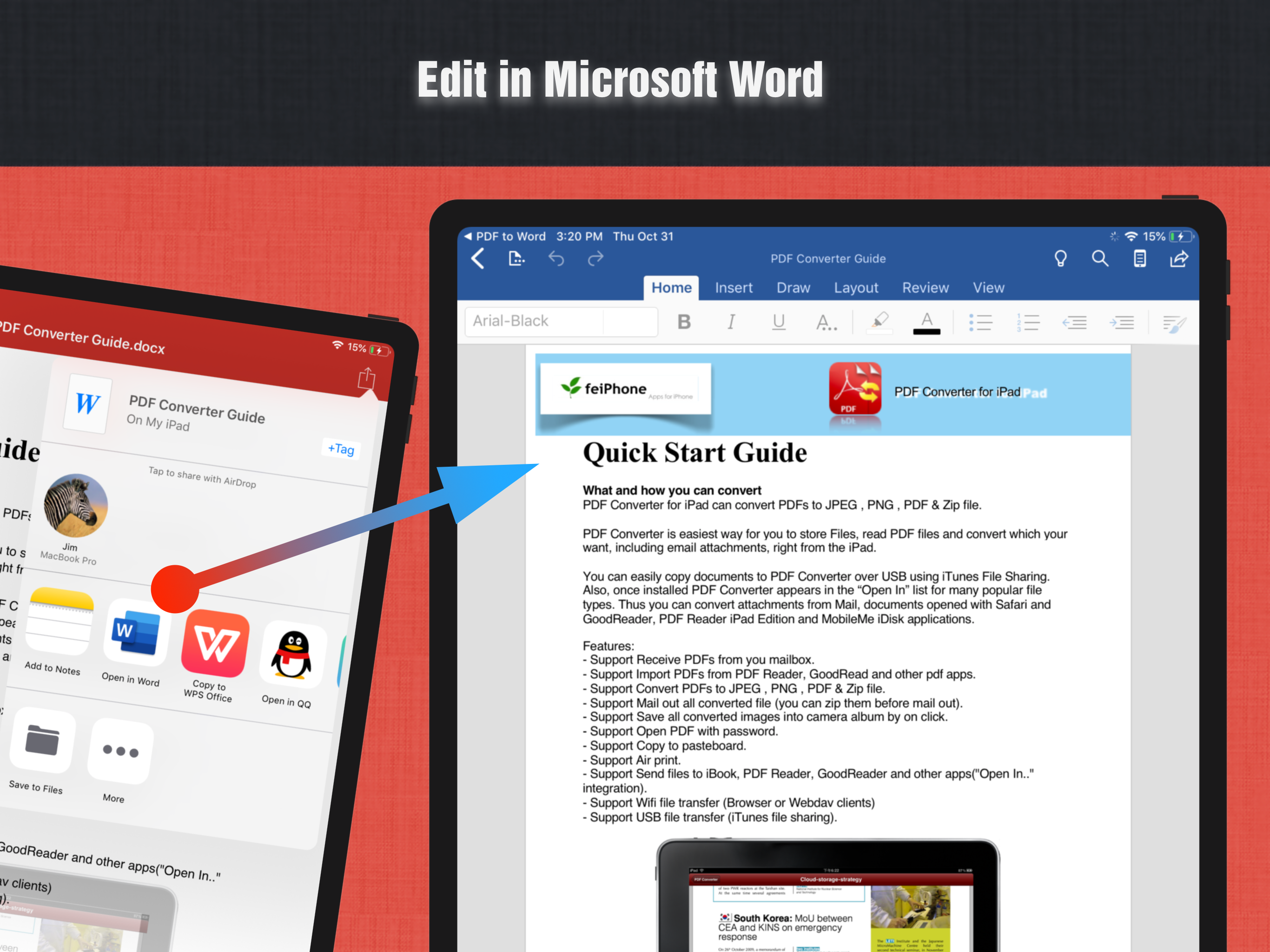 PDF to Word