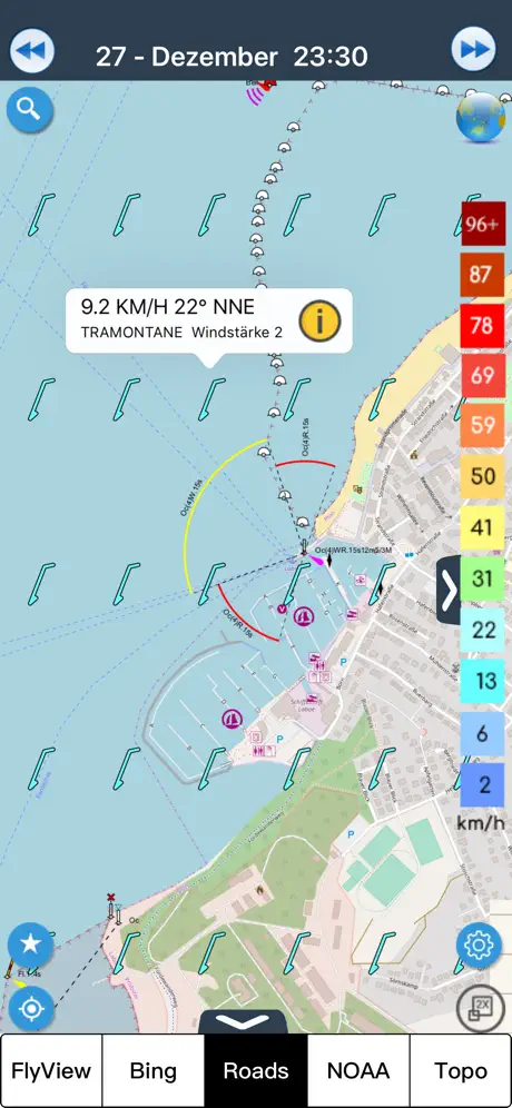 Wind Vorhersage für Windgurus