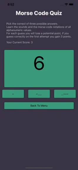 Game screenshot Morse Code Flashcards+Quizzes apk