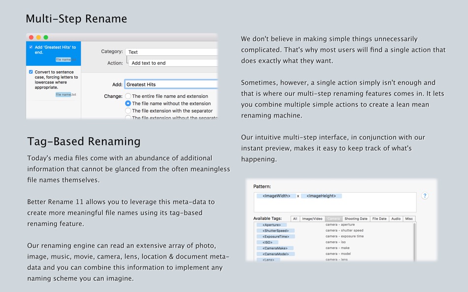 #5. Better Rename 11 (macOS) بواسطة: publicspace.net