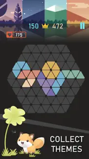 trigon : triangle block puzzle iphone screenshot 3