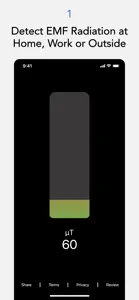 EMF Radiation Detector Reader screenshot #1 for iPhone