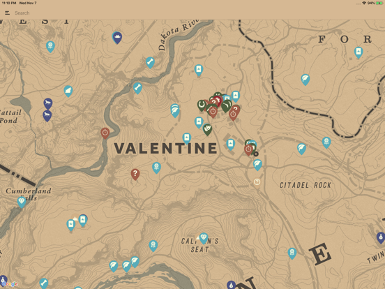 Screenshot #4 pour Unofficial Map for RDR2