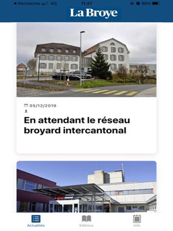 Screenshot #5 pour La Broye hebdo