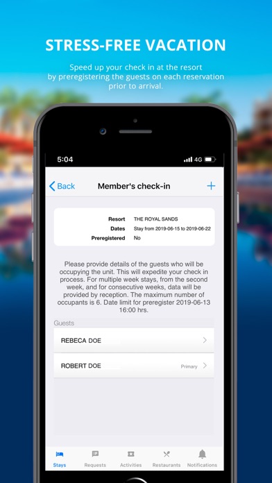 Royal Resorts Screenshot