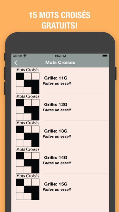 How to cancel & delete Mots Croisés Classiques from iphone & ipad 2